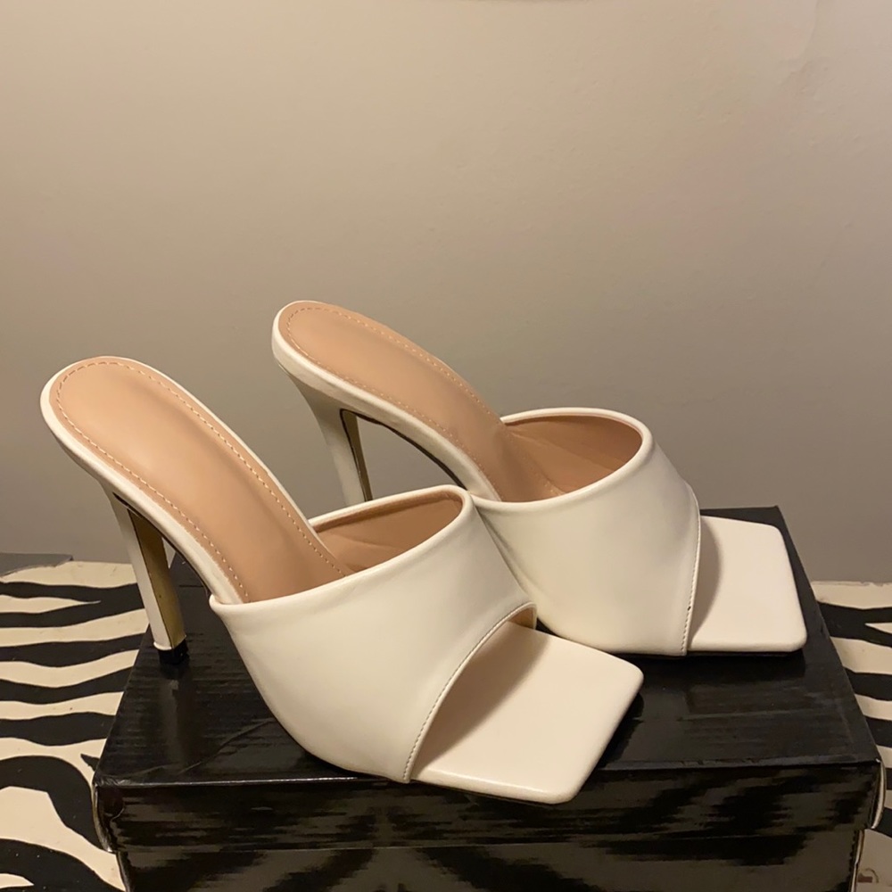 White heels